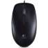 Logitech B100 black (USB, оптическая, 800dpi, 2but) (910-006605)