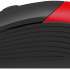 Мышь Wireless Oklick 310MW черная/красная оптическая (3200dpi) USB для ноутбука (4but) (1869093)
