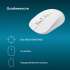 Мышь Wireless Oklick 509MW белая оптическая (1600dpi) USB для ноутбука (4but) (1885186)