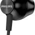 Наушники Philips TAUE100BK/00 черный, 1.2м