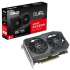 PCI-E ASUS Radeon RX 7600 Dual OC (DUAL-RX7600-O8G-V2) 8GB GDDR6 128bit 6nm 1770/18000MHz HDMI/3*DP RTL