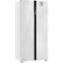 Weissgauff WSBS 500 Inverter NoFrost White Rock Glass
