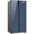 Weissgauff WSBS 600 NoFrost Inverter Blue Glass
