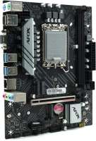 Afox Материнская плата mATX B760D4-MA5-V2 (LGA1700, B760, 2*DDR4 (3600), PCIe, 2*M.2, 3*SATA 6G, HDMI, DP, VGA, 4*USB 3.0)