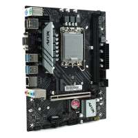 Afox Материнская плата mATX B760D5-MA-V4 (LGA1700, B760, 2*DDR5 (6400), PCIe, 2*M.2, 3*SATA 6G, HDMI, DP, VGA, 4*USB 3.0)