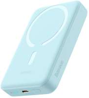Аккумулятор внешний портативный Baseus PPCXM1030 PPCX110203 Magnetic Mini Wireless Fast Charge 10000mAh 30W с кабелем Type-C - Type-C 30cm Blue