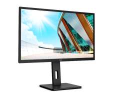 AOC Монитор 31.5" Q32P2 IPS, 2560x1440 (16:9), 250кд/м2, 4мс, 178°/178°, Adaptive Sync, HDMI, DisplayPort, USB-Hub, черный (Q32P2)