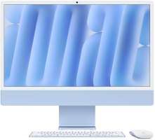 Apple Моноблок 24'' Imac 24 (2024) M4 8C CPU, 8C GPU/16GB/256GB SSD Blue
