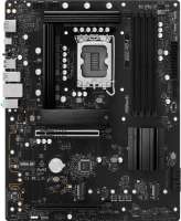 ASRock Материнская плата ATX B860 PRO-A (LGA1851, B860, 4*DDR5 (8666), 2*PCIe, 3*M.2, 4*SATA, 6*USB 3.2, 2*USB 2.0, HDMI, DP)
