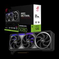 ASUS NVIDIA GeForce RTX 5080 ROG Astral, 16Gb 256 бит, PCI-E, 2HDMI, 3DP, Retail (ROG-ASTRAL-RTX 5080-O16G-GAMING)