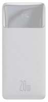 Baseus Аккумулятор внешний портативный PPBD050302 Bipow Digital Display Overseas Edition White