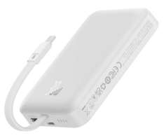Baseus Аккумулятор внешний портативный PPCXM10T P1002210B223-00 Magnetic Mini Wireless Fast Charge Type-C Edition 10000mAh 30W Stellar White