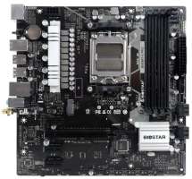 Biostar Материнская плата mATX B650MT-E PRO (AM5, AMD B650, 4*DDR5 (5200), PCIe, 2*M.2, 4*SATA, 2*USB 2.0, 4*USB 3.0, USB Type-C, HDMI, DP)