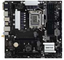 Biostar Материнская плата mATX B760MZ-E PRO (LGA1700, B760, 4*DDR5, PCIe, 3*M.2, 4*SATA, 2*USB 2.0, 3*USB 3.2, HDMI, DP)