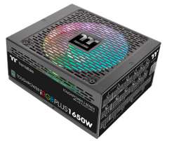 Блок питания ATX Thermaltake Toughpower iRGB PLUS PS-TPI-1650F3FDTE-1 1650W, 80+ Titanium, 140 mm fan, Gen 5, fully modular