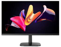 BRAVUS Монитор 27" BVS2725HDM 1920x1080 WLED, 16:9, IPS, 250cd, 1300:1, 5ms, 178/178, VGA, HDMI, DP, 100Hz, Speakers, Tilt, VESA, black