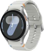 Часы Samsung Galaxy Watch 7 LTE SM-L315FZSACAU 44мм 1.5" Super AMOLED корп.серебристый рем.серебристый