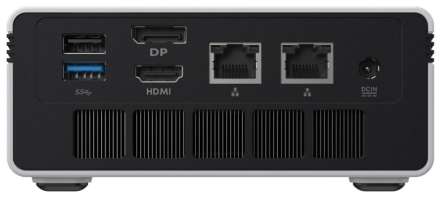 Chuwi Компьютер Ubox R5-6600H Ryzen 5 6600H/16GB/512GB SSD/Radeon Graphics/WiFi/BT/Win11Pro/white-black