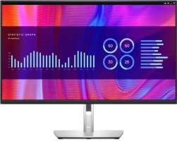 Dell Монитор 32" P3223DE 210-BDGB 2560x1440, IPS LED, 16:9, 5ms, 1000:1, 60Hz, 350cd/m2, 178°/178°, HDMI, DP, 5*USB, black/silver