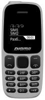 Телефон Digma Linx A106 32Mb серый