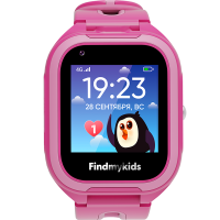 FindMyKids детские 4G Go, розовые