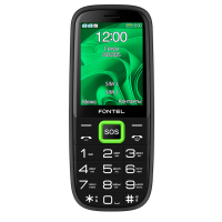 Fontel Телефон Fontel SP280, черно-зеленый