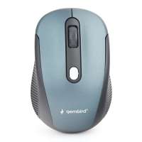 Gembird Мышь беспроводная MUSW-420-2, 1600dpi, оптическая светодиодная, USB, зеленый