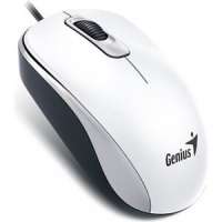 Genius DX-110 ( Cable, Optical, 1000 DPI, 3bts, USB ) White (31010009401)