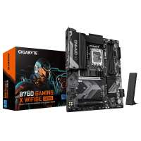GIGABYTE Материнская плата B760 GAMING X WIFI6E GEN5 (LGA1700, B760, 4*DDR5, 3*PCIe, 3*M.2, 4*SATA, WiFi, BT, 5*USB 2.0, 2*USB 3.2, HDMI, DP)