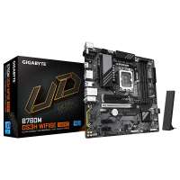 GIGABYTE Материнская плата mATX B760M DS3H WIFI6E GEN5 (LGA1700, B760, 4*DDR5, 4*SATA, 2*M.2, 3*USB 3.2, 2*USB 2.0, Type-C, PCIe, HDMI, 2*DP)