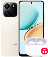HONOR Смартфон HONOR X7d 6/128GB, Desert Gold EAC