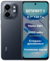 Infinix Smart 9 3/128Gb Metallic Black