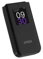 Мобильный телефон INOI 284 Flip 4G, 2.8" TFT, Unisoc T107, 128Mb RAM, 48Mb, 3G/4G, BT, 1xCam, 2-Sim, 1500 мА·ч, USB Type-C, черный (6297001537824)
