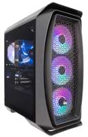 iRu Компьютер Game 520B5GMA MT 1926551 Ryzen 5 5600X/16GB/512GB SSD/RTX3050 8GB/GbitEth/650W/noOS/black