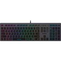 Клавиатура A4Tech Fstyler FX60 серый USB slim Multimedia LED (1789313)