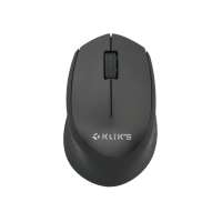 KLIKS Мышь беспроводная 105MW, 1200dpi, оптическая светодиодная, USB/Радиоканал, черный (LW-105MW)