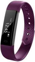 Lime Часы 115 purple шагомер, подсчет калорий, будильник, пурпурный ремешок
