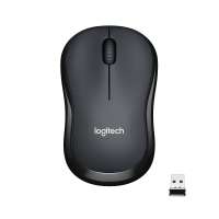Logitech Мышь беспроводная M220 Silent, 1000dpi, оптическая светодиодная, USB, серый/черный (910-004878/910-004895)