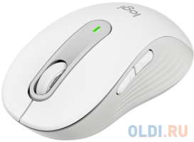 Logitech Мышь беспроводная Signature M650 белый Bluetooth 910-006392