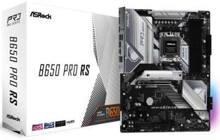 Материнская плата ATX ASRock B650 PRO RS (AM5, AMD B650, 4*DDR5 (6200), 2*SATA 6G RAID, 3*M.2, 3*PCIE, 2.5Glan, HDMI, DP, USB Type-C, 3*USB 3.2, 6*USB