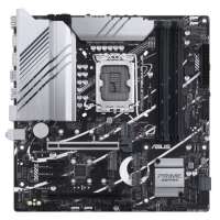 Материнская плата mATX ASUS PRIME Z790M-PLUS 90MB1E70-M1EAY0 (LGA1700, Z790, 4*DDR5 (7200), 4*SATA 6G RAID, 3*M.2, 4*PCIE, HDMI, DP, USB Type-C, 2*USB