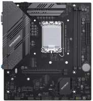 MAXSUN Материнская плата mATX Challenger B760M D5 (LGA1700, B760, 2*DDR5 (7200), 3*SATA, 3*M.2, 2*USB 3.2, 6*USB 2.0, PCIe x16, VGA, HDMI)