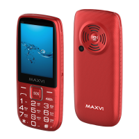 Телефон Maxvi B32 Red