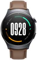 Mibro Смарт-часы Lite 3, 1.3" Amoled, серый/коричневый (XPAW020DG)