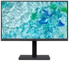 Монитор 23,8" Acer Vero B247YEbmiprxv UM.QB7EE.E08 черный, IPS, 1920x1080, 75Hz, 4ms, 1000:1, 250cd/m2, 178°/178°, HDMI M/M, матовая HAS Piv, VGA, DP,