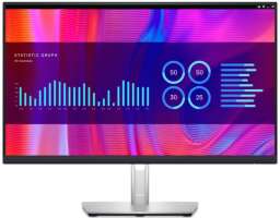 Монитор 24" Dell P2423DE чёрный/серебристый, 2560x1440, 16:9, IPS, 60Hz, 8ms, 300cd/m2, 1000:1, 178°/178°, HDMI, 2*DP, 4*USB, USB Type-C