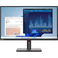Монитор 27" Lenovo ThinkVision T27p-30 63A9GAT1EU 3840x2160, 4 ms, 350 кд/м2, 1300:1, 178°/178°, 16:9, 60Hz, HDMI, DP, 4*USB3.2, USB-C, VGA, Tilt, Swi