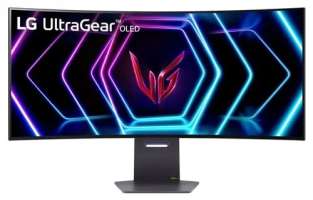 Монитор 39" LG 39GS95QE-B OLED, изогнутый, 3440x1440, 0.3 мс, 1300 кд/м2, 1.5M:1, 178°/178°, 240Hz, 2хHDMI