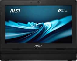 MSI Моноблок 15.6'' Pro AP162T ADL-014XRU 9S6-A60211-014 N100/8GB/256GB SSD/UHD Graphics/1920x1080/Touch/WiFi/BT/cam/kbd/mause/noOS/black
