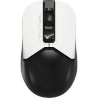 Мышь Wireless A4Tech Fstyler FB12 белый/черный оптическая (1200dpi) BT/Radio USB (3but) 1595332